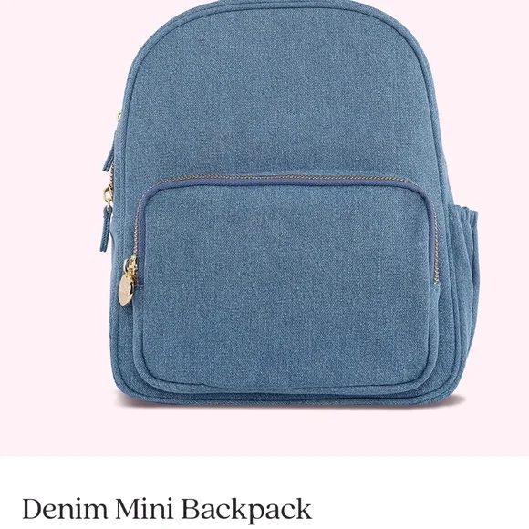 Stoney clover denim mini backpack - Picture 2 of 5